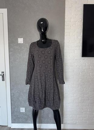 Сукня оригінального крою трикотажне плаття backstage, xl