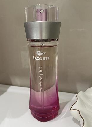 Туалетна вода lacoste touch of pink 50 ml