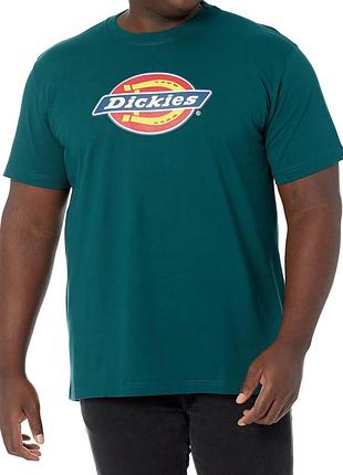 Чоловіча унікальна футболка dickies з великим лого оригінал