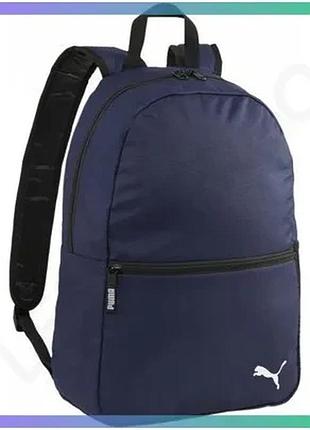 Рюкзак puma teamgoal backpack core 20l темно-синій для спорту і активного відпочинку 12x30x42 см унісе sku_090238-05