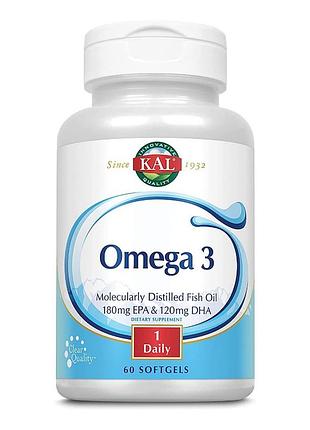 Omega 3 1000mg - 60 softgels