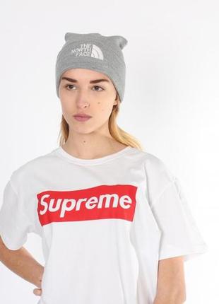 Крутая футболка supreme белая мужская / женская2 фото