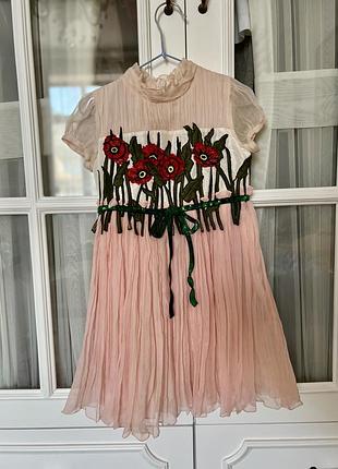 Дитяча сукня gucci для дівчинки, 3-4 роки