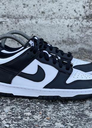 Nike dunk low panda оригінал 38-38,5 жіночі кросівки nike dunk