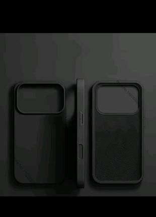 ​чехол для iphone 17 pro матовый жидкий силикон с микрофиброй liquid silicone case на айфон 17 про, черный