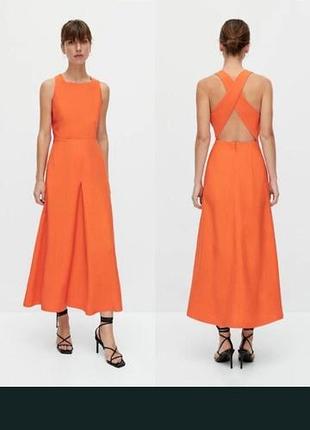 Сукня льняна massimo dutti