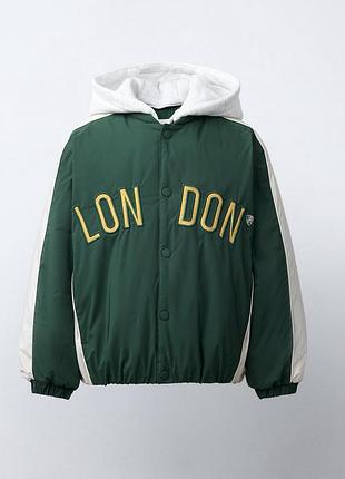 Бомбер zara 104,116