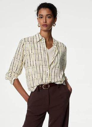 Сорочка marks & spencer 12 розмір