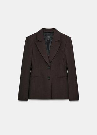 Приталений жакет zara