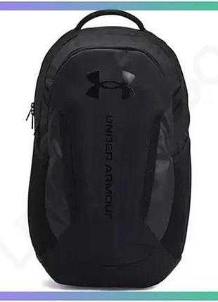 Рюкзак under armour hustle 6.0 29l чорний спортивний рюкзак для повсякденного використання унісекс sku_1384672-003