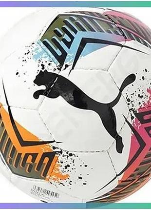 Мяч тренировочный puma futsal 2 hs белый мультиколор для футбола 400-440g унисекс sku_084343-01
