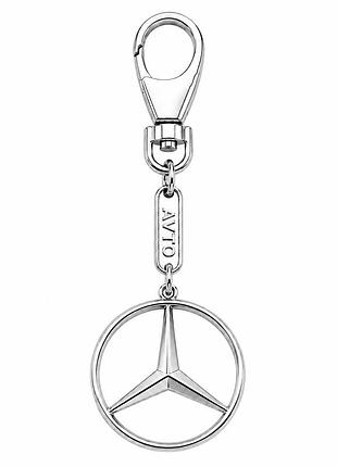 Брелок з білого золота mercedes (мерседес) (з9003.3)