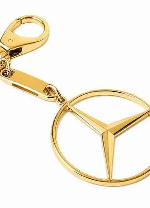 Брелок з жовтого золота mercedes (мерседес) (з9003.2)