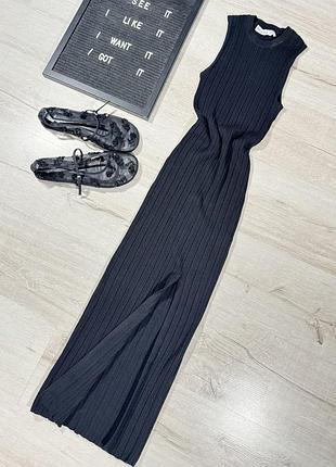 Сукня в рубчик bershka