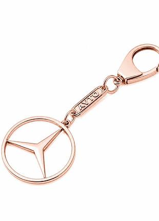 Брелок з червоного золота mercedes (мерседес) (з9003.1)