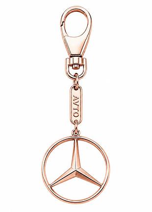 Брелок з червоного золота mercedes (мерседес) (з9003.3)