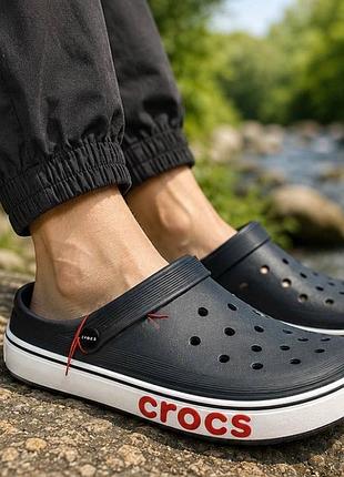 Crocs bayaband clog унісекс чорні 36–46 | сабо | легкі крокси | новинка мужские/женские /подростковые сабо крокс новинка шльопанцы /сланцы/ тапочки