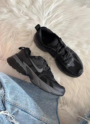 Стильные кроссовки nike v2k runtek black gre