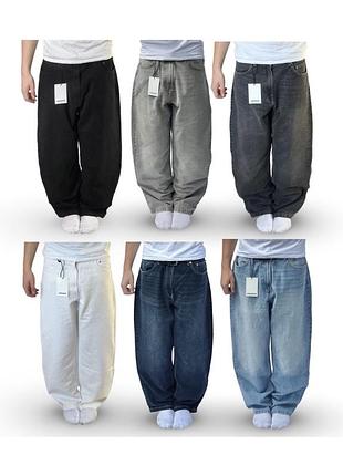 Широкі джинси bershka baggy бершка беггі штани skater скейтер баггі