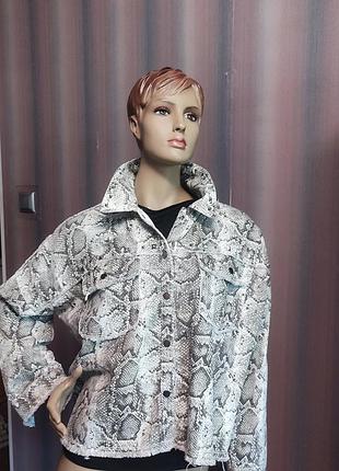 Джинсова куртка .zara.m-l