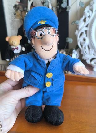 Вінтажна м'яка іграшка поштовий пет по листоноша postman pat