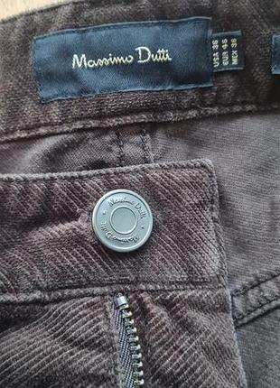 Вельветовые мужские джинсы massimo dutti