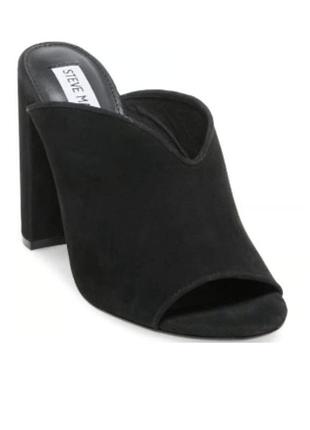 Замшевые мюли steve madden (оригинал), 37