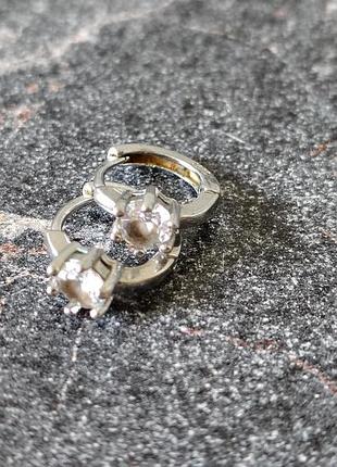Серебряные серьги женские