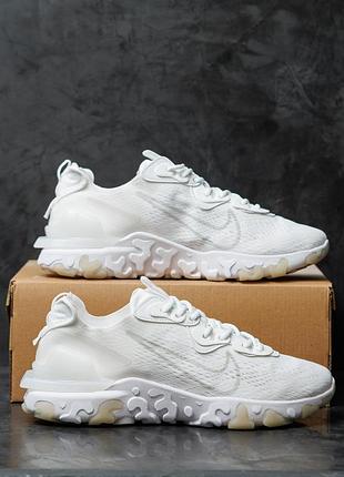 Кроссовки nike react vision white