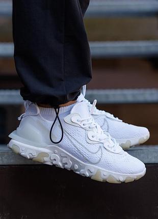Кросівки nike react vision white 3