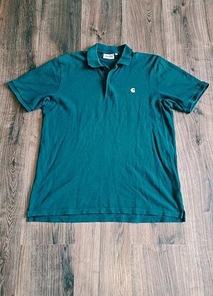 Чоловіча унікальна футболка поло carhartt оригінал