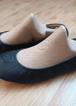 Кожаные балетки april parker perfect flats 38-39 г.