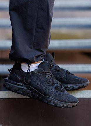 Кроссовки nike react vision black