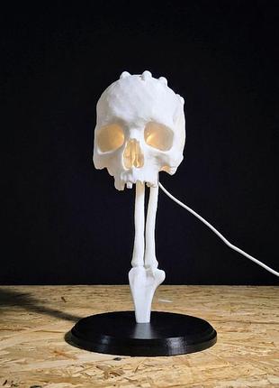 Череп лампа от usb готика 2