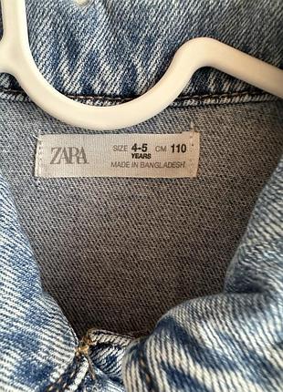 Джинсовое платье zara 3