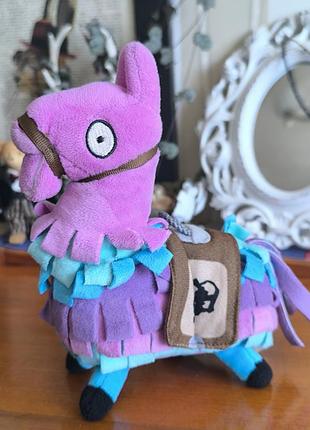 Мягкая игрушка лама пеняная fortnite loot llama 2018 epic games