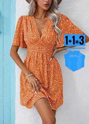 Сукня в квітковий принт shein xl