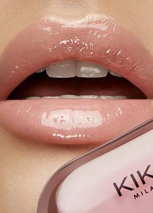 Блиск для губ kiko milano lip volume 01 - tutu rose