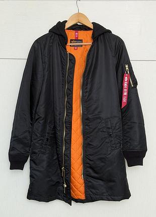 Куртка бомбер жіноча, alpha industries
