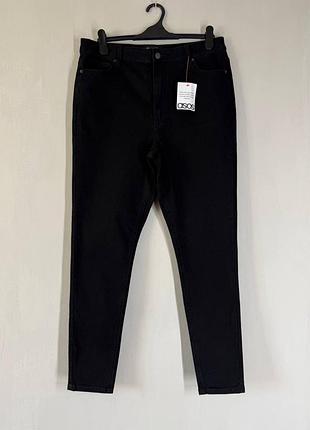 Стильні чорні чоловічі джинси asos design (розмір 36/32)