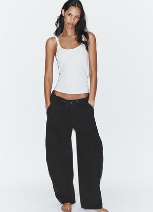 Штани карго оверсайз zara - 34, 38, 40, 42