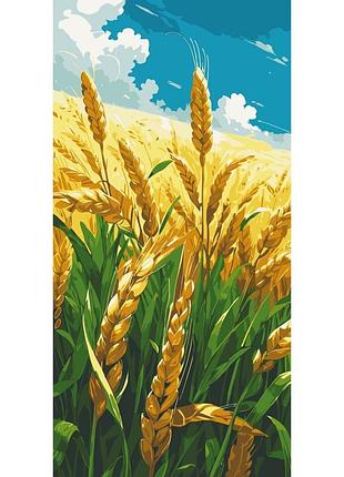 Картина по номерам "родное поле" 13087-ac 40х80 см
