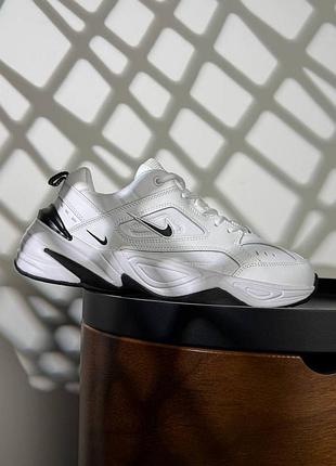 Мужские кроссовки nike m2k tekno m white black