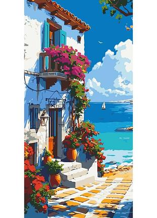 Картина по номерам "путь к морю" 11042-ac 40х80 см