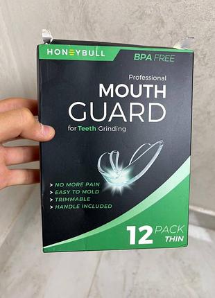 Нічна капа honeybull mouth guard (12 pack, thin)