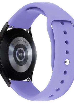 Силиконовый ремешок sport для smart watch 20mm сиреневый / light elegant purple