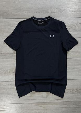 Спортивная футболка андер армор under armour seamless grid, факт m, оригинал
