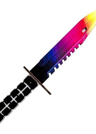 Дерев'яний сувенірний ніж "m9 bayonet twilight" m9-tw