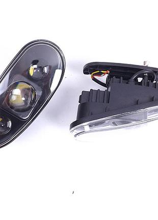 Додаткові led фари - daewoo lanos-sens gfm01 45w w/y (6000 k,5000 lum) 4 878