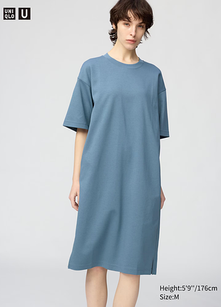 Бавовняна сукня вільного крою airism uniqlo u